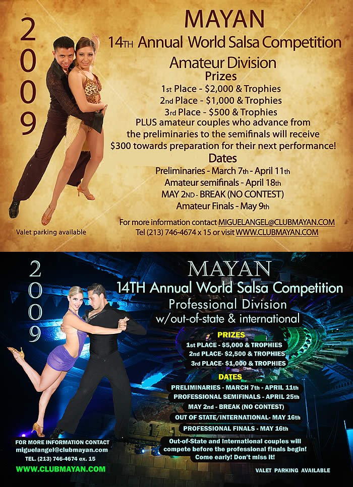 14th Annual Mayan World Salsa Competition