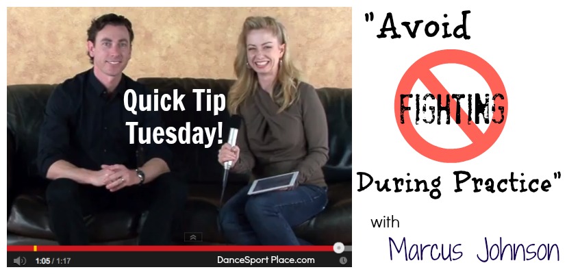 Quick Tip Tuesday – Avoid Fighting in Practice with Marcus Johnson (1 min.)