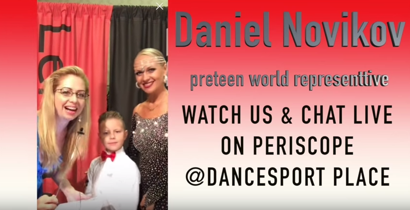 Young Ballroom Star: Interview with Daniel Novikov